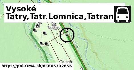 Vysoké Tatry,Tatr.Lomnica,Tatranec