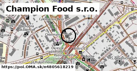 Champion Food s.r.o.