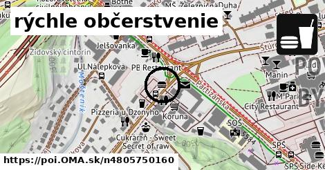 rýchle občerstvenie