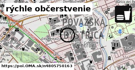 rýchle občerstvenie