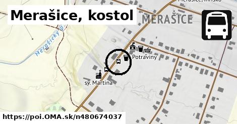 Merašice, kostol