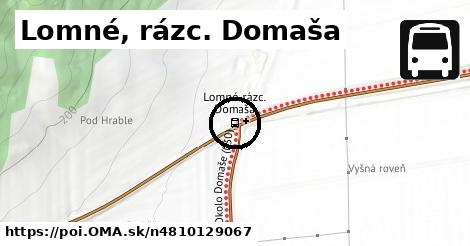 Lomné, rázc. Domaša