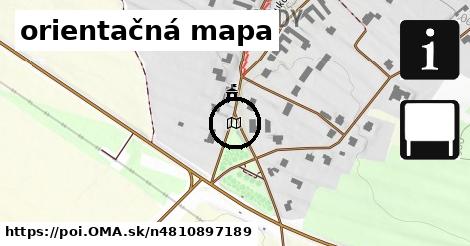 orientačná mapa