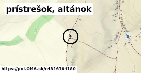 prístrešok, altánok