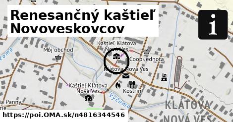 Renesančný kaštieľ Novoveskovcov