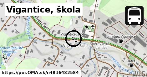 Vigantice, škola