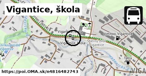 Vigantice, škola