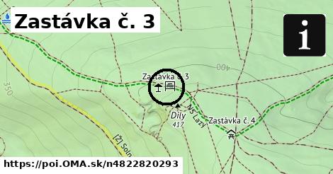 Zastávka č. 3