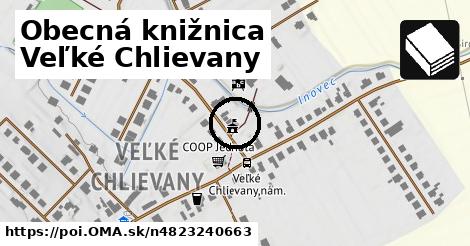 Obecná knižnica Veľké Chlievany