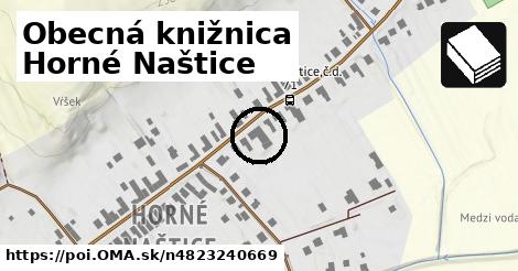 Obecná knižnica Horné Naštice