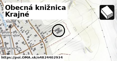 Obecná knižnica Krajné