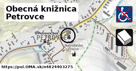 Obecná knižnica Petrovce