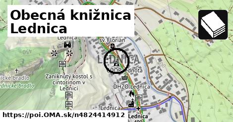 Obecná knižnica Lednica