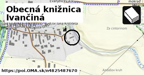 Obecná knižnica Ivančiná