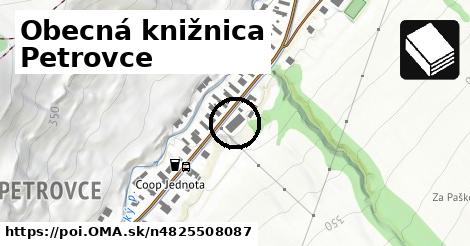 Obecná knižnica Petrovce