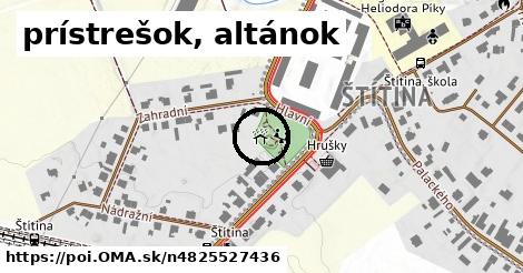 prístrešok, altánok