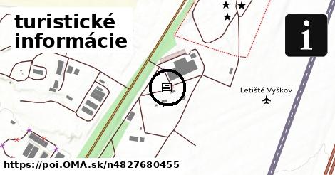 turistické informácie