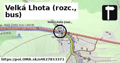 Velká Lhota (rozc., bus)