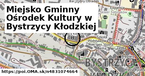 Miejsko Gminny Ośrodek Kultury w Bystrzycy Kłodzkiej