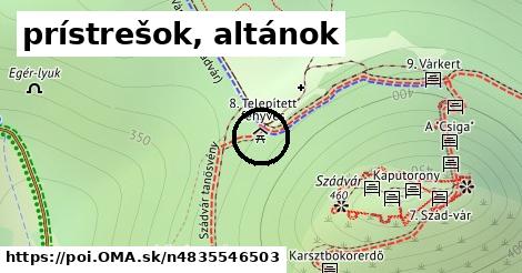 prístrešok, altánok