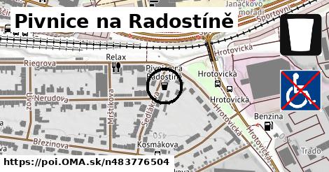 Pivnice na Radostíně