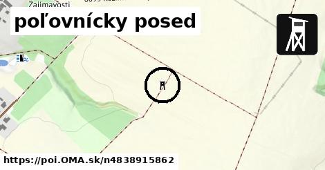 poľovnícky posed