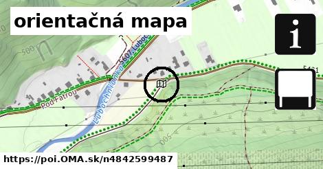 orientačná mapa