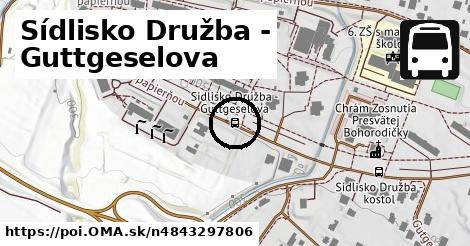 Sídlisko Družba - Guttgeselova