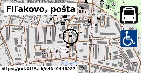 Fiľakovo, pošta