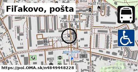 Fiľakovo, pošta