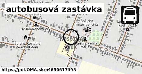 autobusová zastávka