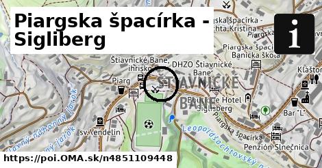 Piargska špacírka - Sigliberg