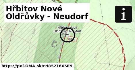 Hřbitov Nové Oldřůvky - Neudorf