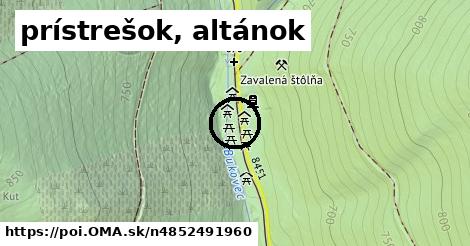 prístrešok, altánok