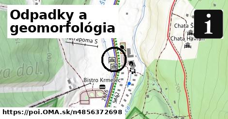 Odpadky a geomorfológia