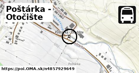 Poštárka - Otočište