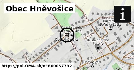 Obec Hněvošice