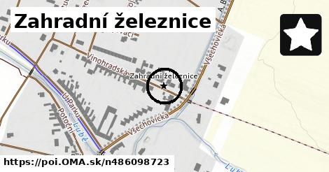 Zahradní železnice