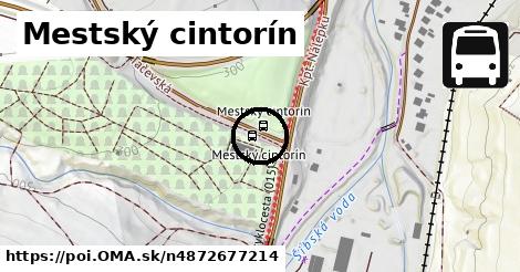 Mestský cintorín