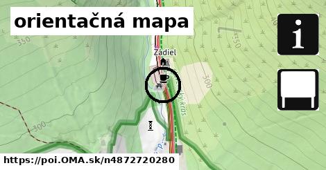 orientačná mapa