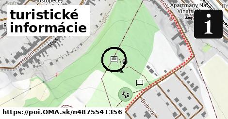 turistické informácie