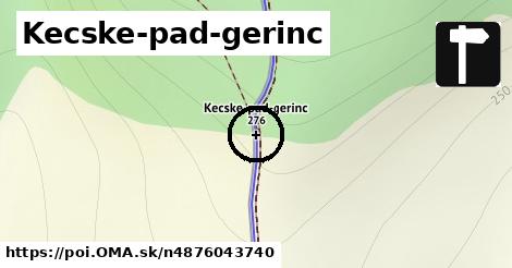 Kecske-pad-gerinc