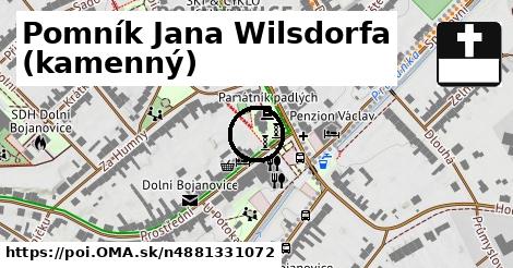 Pomník Jana Wilsdorfa (kamenný)