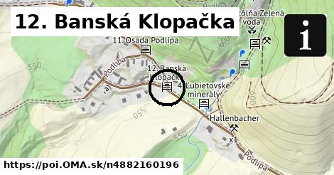 12. Banská Klopačka