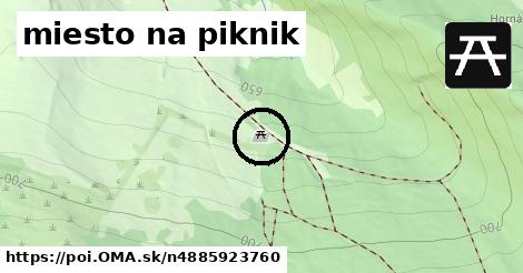 miesto na piknik