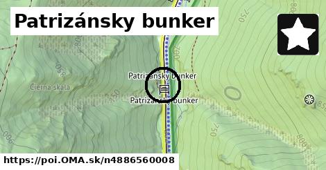 Patrizánsky bunker