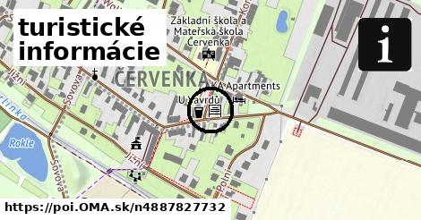 turistické informácie