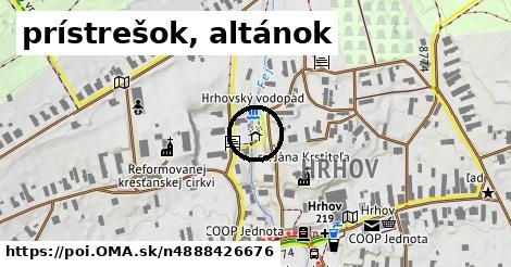 prístrešok, altánok