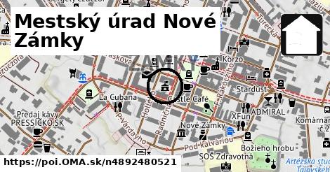 Mestský úrad Nové Zámky