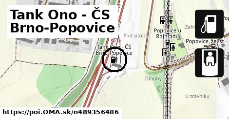 Tank Ono - ČS Brno-Popovice